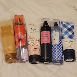 6 bath and body works products